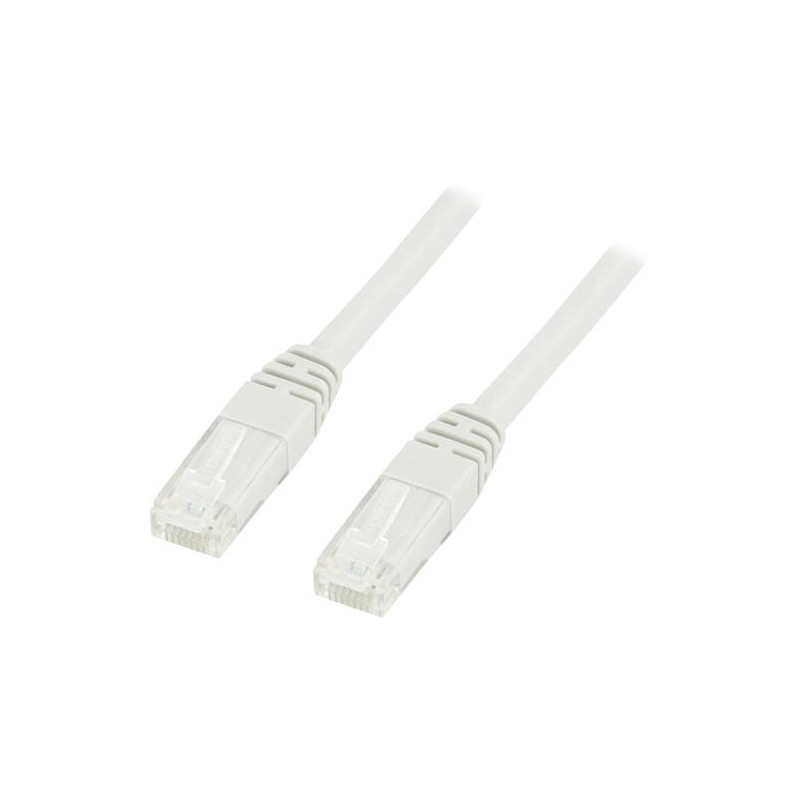 Deltaco TP-603V verkkokaapeli Valkoinen 0,3 m Cat6 U UTP (UTP)