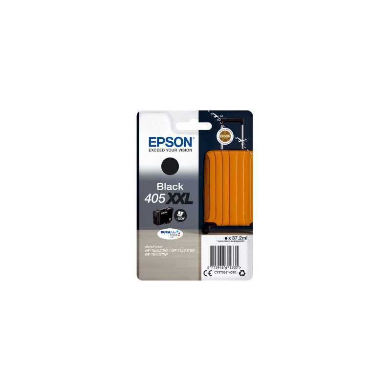 Epson 405XXL DURABrite Ultra Ink 1 kpl Alkuperäinen Musta
