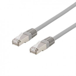 Deltaco STP-610AU verkkokaapeli Harmaa 10 m Cat6a U FTP (STP)