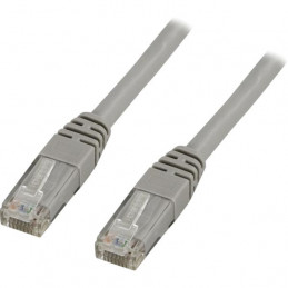 Deltaco TP-611 verkkokaapeli Harmaa 1,5 m Cat6 U UTP (UTP)