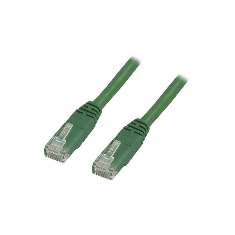 Deltaco TP-607G verkkokaapeli Vihreä 0,75 m Cat6 U UTP (UTP)