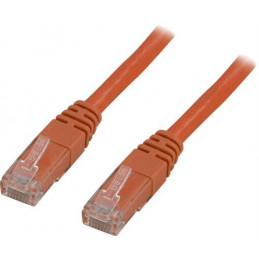 Deltaco TP-607-OR verkkokaapeli Oranssi 0,75 m Cat6 U UTP (UTP)