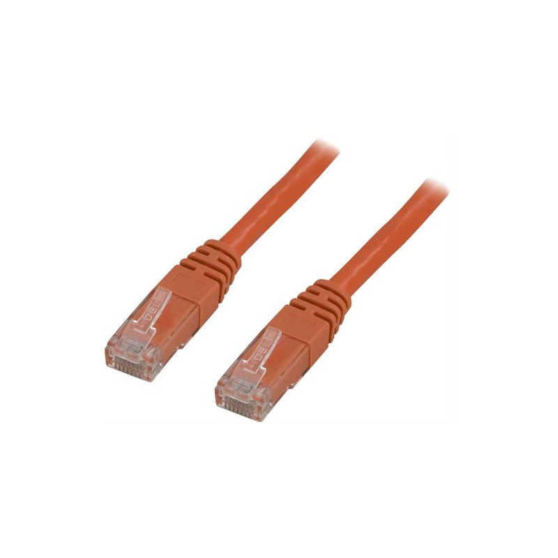 Deltaco TP-611-OR verkkokaapeli Oranssi 1,5 m Cat6 U UTP (UTP)