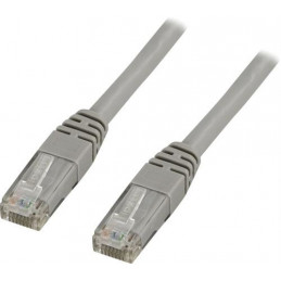 Deltaco TP-607 verkkokaapeli Harmaa 0,75 m Cat6 U UTP (UTP)