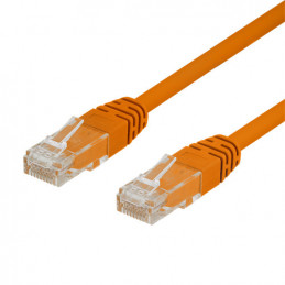 Deltaco TP-603-OR verkkokaapeli Oranssi 0,3 m Cat6 U UTP (UTP)