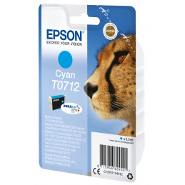 Epson Yksittäispakkaus, syaani T0712 DURABrite Ultra -muste