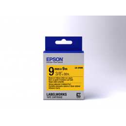 Epson tarrakasetti vahva liima - LK-3YBW vahva liima musta kelt. 9 9