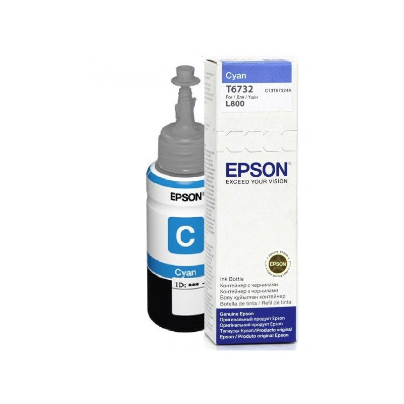 Epson T6732 1 kpl Alkuperäinen Perusvärintuotto Valokuva syaani