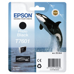 Epson T7601 valokuvamusta