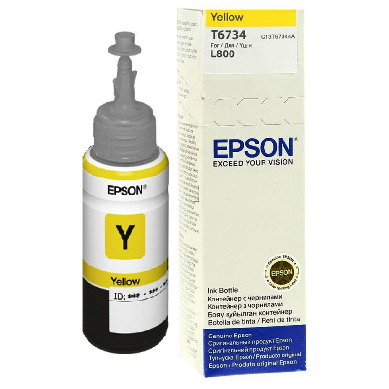 Epson T6734 1 kpl Alkuperäinen Perusvärintuotto Keltainen