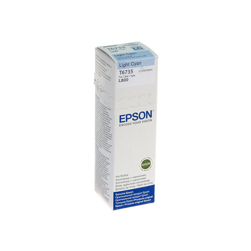 Epson T6735 1 kpl Alkuperäinen Perusvärintuotto Vaalea syaani