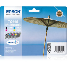 Epson Parasol Monipakkaus, 4 väriä T0445 DURABrite-muste