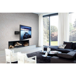 Newstar LED-W560 TV-kiinnike 190,5 cm (75") Musta