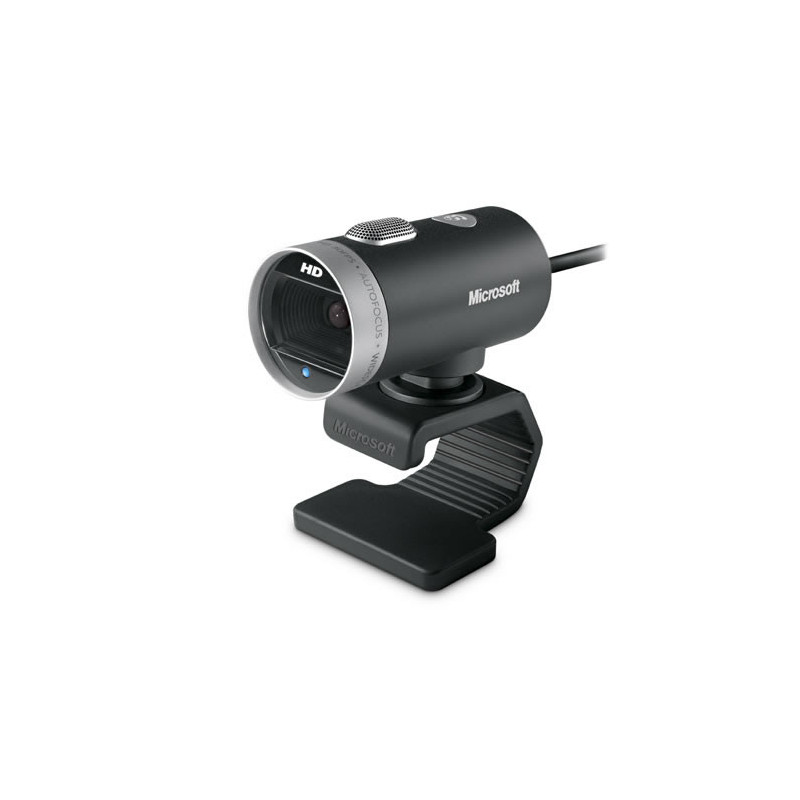 Microsoft LifeCam Cinema verkkokamera 1 MP 1280 x 720 pikseliä USB 2.0 Musta, Hopea