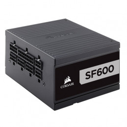 Corsair SF600 virtalähdeyksikkö 600 W 24-pin ATX SFX Musta