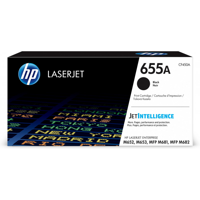 HP 655A värikasetti 1 kpl Alkuperäinen Musta