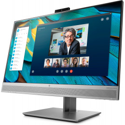 HP EliteDisplay E243m 60,5 cm (23.8") 1920 x 1080 pikseliä Full HD LED Musta, Hopea
