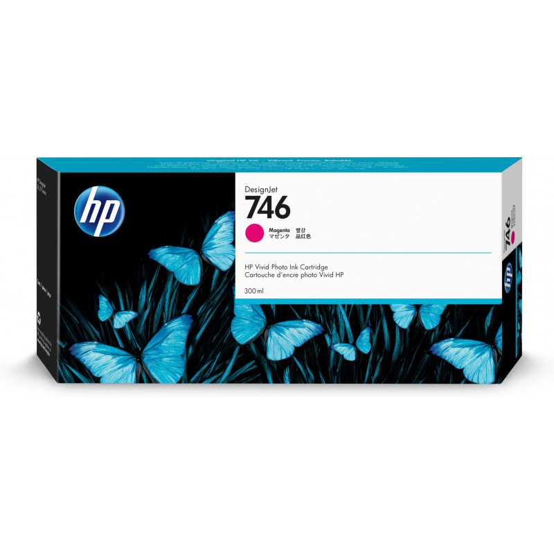 HP 746 mustekasetti Alkuperäinen Magenta