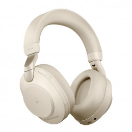 Jabra Evolve2 85, MS Stereo Kuulokkeet Pääpanta 3,5 mm liitin USB Type-C Bluetooth Beige