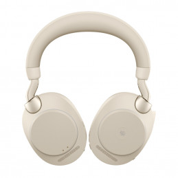 Jabra Evolve2 85, MS Stereo Kuulokkeet Pääpanta 3,5 mm liitin USB Type-C Bluetooth Beige