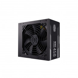 Cooler Master MWE 450 White 230V - V2 virtalähdeyksikkö 450 W 24-pin ATX ATX Musta