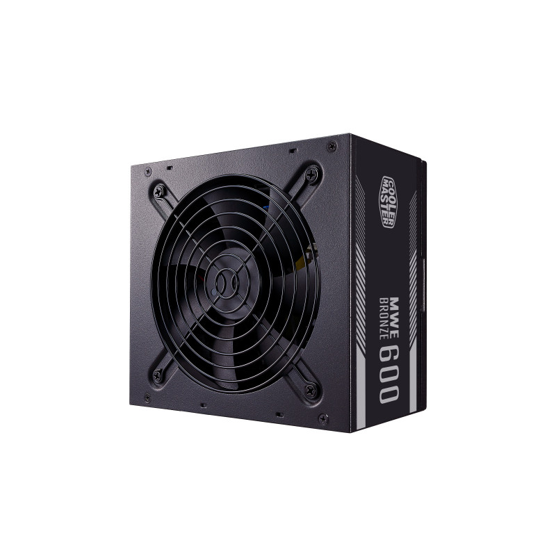 Cooler Master MWE 600 Bronze - V2 virtalähdeyksikkö 600 W 24-pin ATX ATX Musta