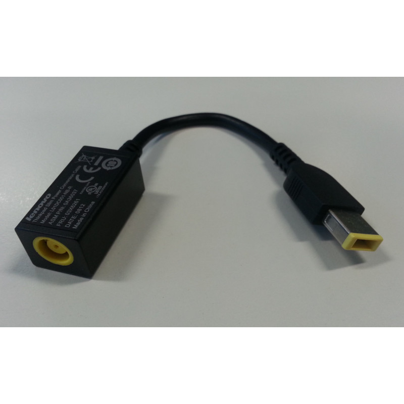 Lenovo ThinkPad Slim Power Conversion Cable Musta