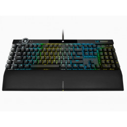 Corsair K100 RGB näppäimistö USB QWERTZ Hollanti Musta