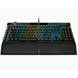 Corsair K100 RGB näppäimistö USB QWERTZ Hollanti Musta