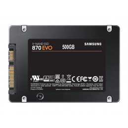 Samsung 870 EVO 500 GB Musta