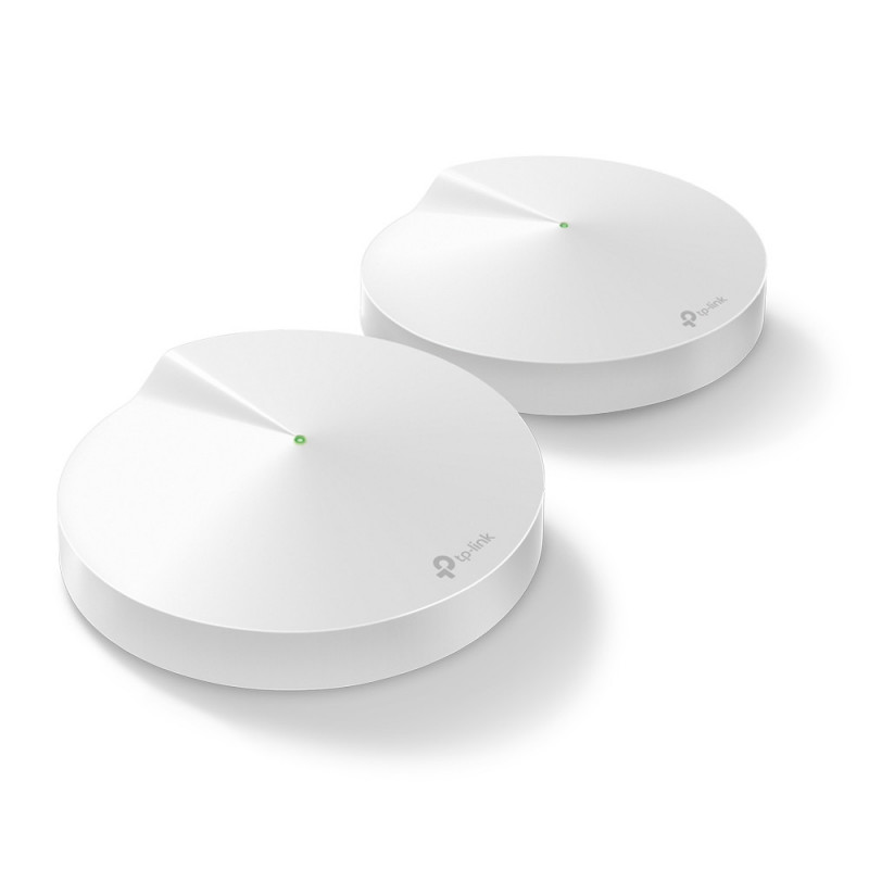 TP-LINK Deco M9 Plus (2-Pack) Kolmikaista (2,4 GHz 5 GHz 5 GHz) Wi-Fi 5 (802.11ac) Valkoinen Sisäinen