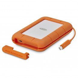 LaCie Rugged USB-C ulkoinen kovalevy 5000 GB Harmaa, Keltainen