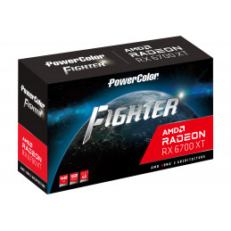 379,00 € | PowerColor Radeon RX 6700 XT Fighter näytönohjain 12 GB ...
