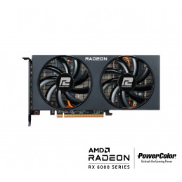 PowerColor AXRX 6700XT 12GBD6-3DH näytönohjain AMD Radeon RX 6700 XT 12 GB GDDR6