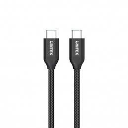 UNITEK C14059BK USB-kaapeli 2 m USB C Musta