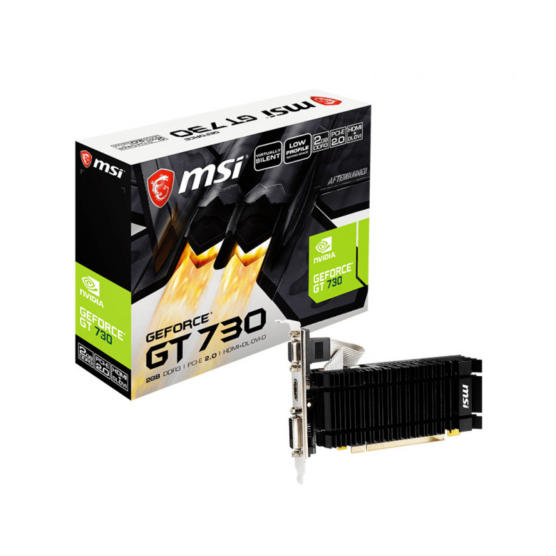 MSI N730K-2GD3H LPV1 näytönohjain NVIDIA GeForce GT 730 2 GB GDDR3