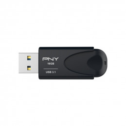 PNY Attache 4 USB-muisti 16 GB USB A-tyyppi 3.2 Gen 1 (3.1 Gen 1) Musta