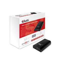 CLUB3D SenseVision USB3.0 to HDMI Graphics Adapter