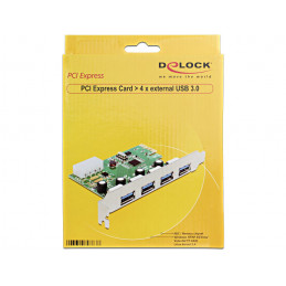 DeLOCK 89363 liitäntäkortti -sovitin Sisäinen USB 3.2 Gen 1 (3.1 Gen 1)