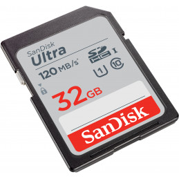 SanDisk Ultra flash-muisti 32 GB SDHC UHS-I Luokka 10