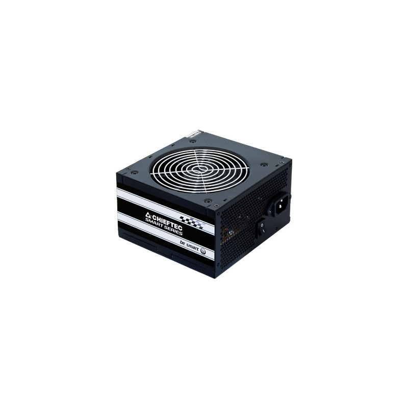 Chieftec GPS-500A8 virtalähdeyksikkö 500 W 20+4 pin ATX ATX Musta