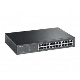 TP-LINK TL-SF1024D verkkokytkin Fast Ethernet (10 100) Musta