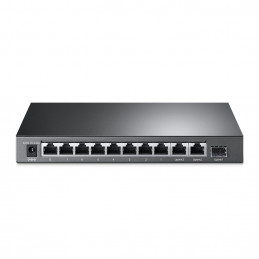 TP-LINK TL-SG1210MP verkkokytkin Hallitsematon Gigabit Ethernet (10 100 1000) Power over Ethernet -tuki Musta