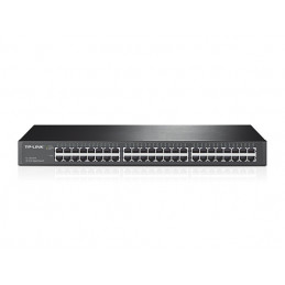 TP-LINK TL-SG1048 Hallitsematon Gigabit Ethernet (10 100 1000) 1U Musta