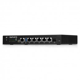 Ubiquiti Networks EdgeRouter 6P langallinen reititin Gigabitti Ethernet Musta