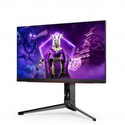 AOC AG254FG tietokoneen litteä näyttö 62,2 cm (24.5") 1920 x 1080 pikseliä Full HD LED Musta, Punainen