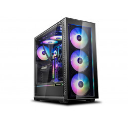 DeepCool MATREXX 70 ADD-RGB 3F Midi Tower Musta