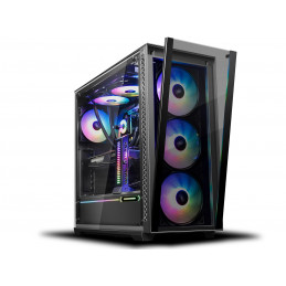 DeepCool MATREXX 70 ADD-RGB 3F Midi Tower Musta