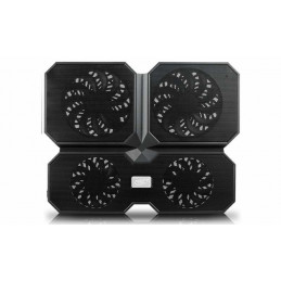 DeepCool MULTI CORE X6 kannettavan tietokoneen jäähdytysalusta 39,6 cm (15.6") Musta