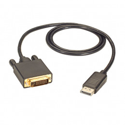 Black Box EVNDPDVI-0006-MM videokaapeli-adapteri 1,8 m DVI-D DisplayPort Musta